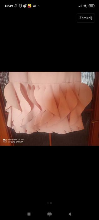 Sukienka wesele r.34