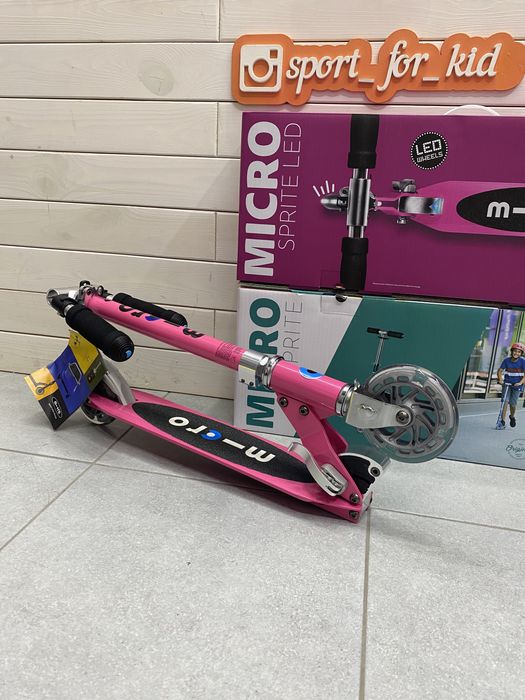 Самокат Micro Sprite /  Micro Sprite LED / Micro Sprite Deluxe