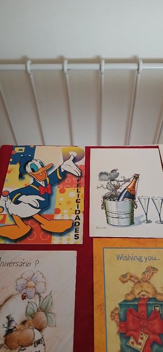 10 Postais de Aniversário,  antigos
