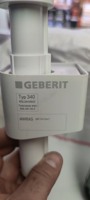 Впускний клапан попловок в бачек унитаза Geberit Type 340 Impuls Basic