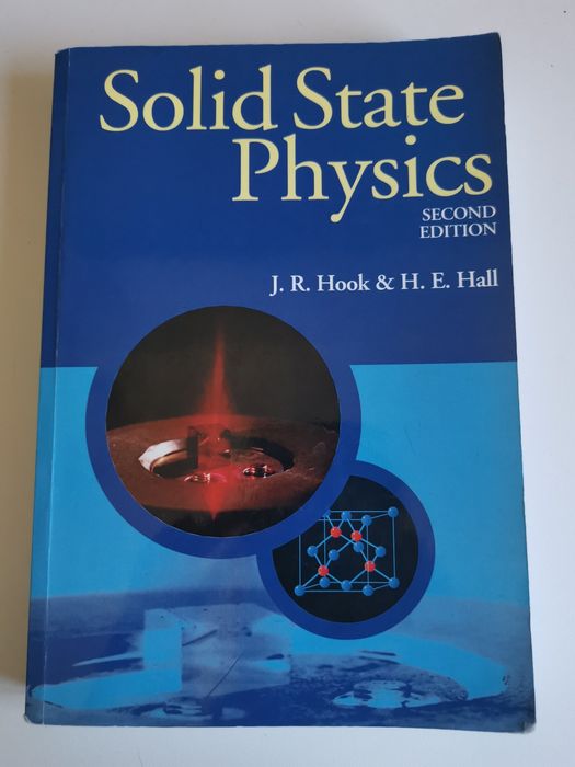 Solid state physics Hook Hall