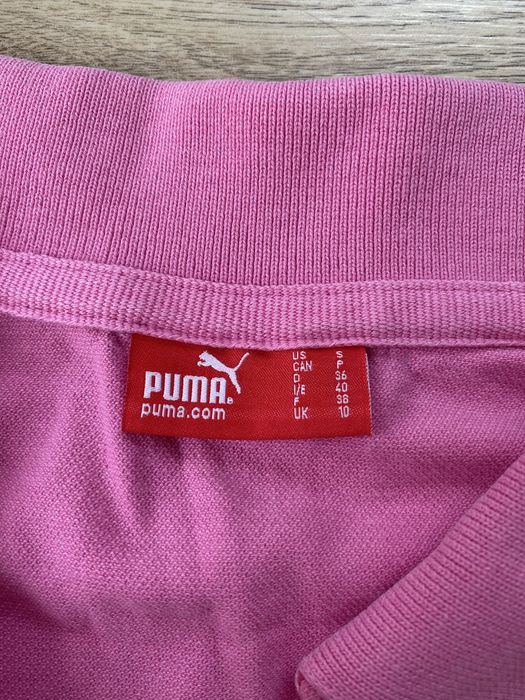 Рожева футболка(поло) puma
