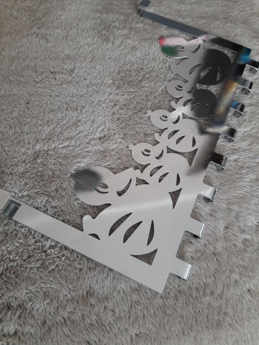 Metalowy wieszak na drzwi ozdobny kaczki