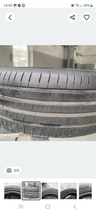 Opony letnie 17. 4 sztuki