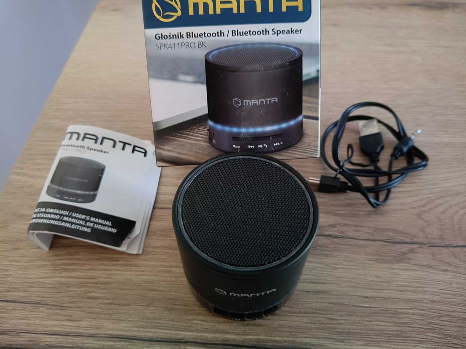 Bezprzewodowy głośnik Manta SPK411 PRO BK
