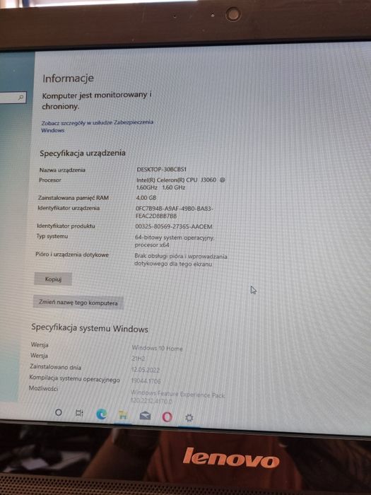 Komputer Lenovo C20 4GB