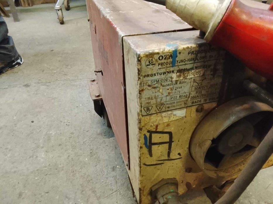 prostownik spawalniczy OZAS SPM 200