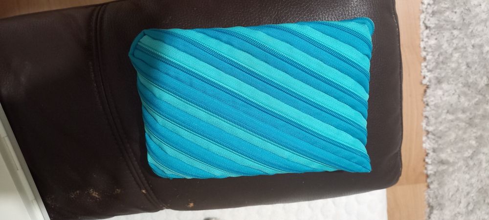 Estojo desdobrável azul