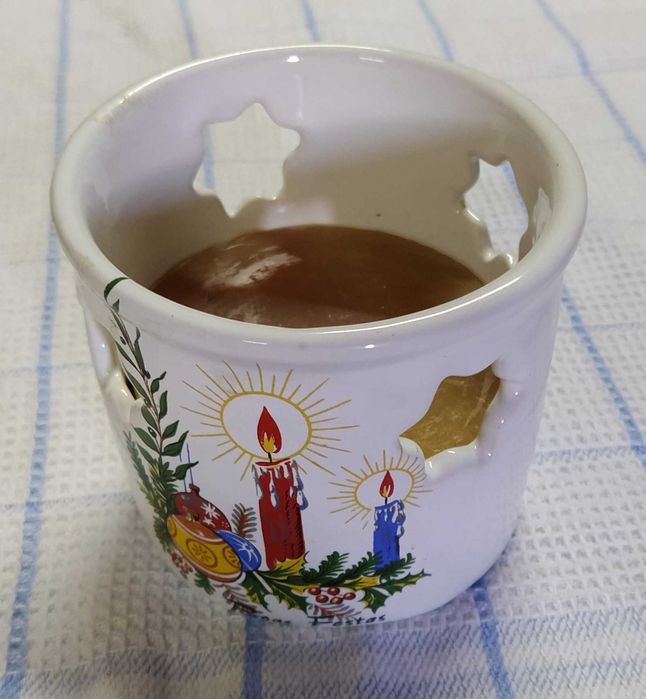 Vela decorativa de Natal