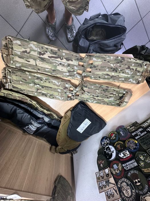 Підсумки під магазини, під гранати мультикам, камербанди з захистом