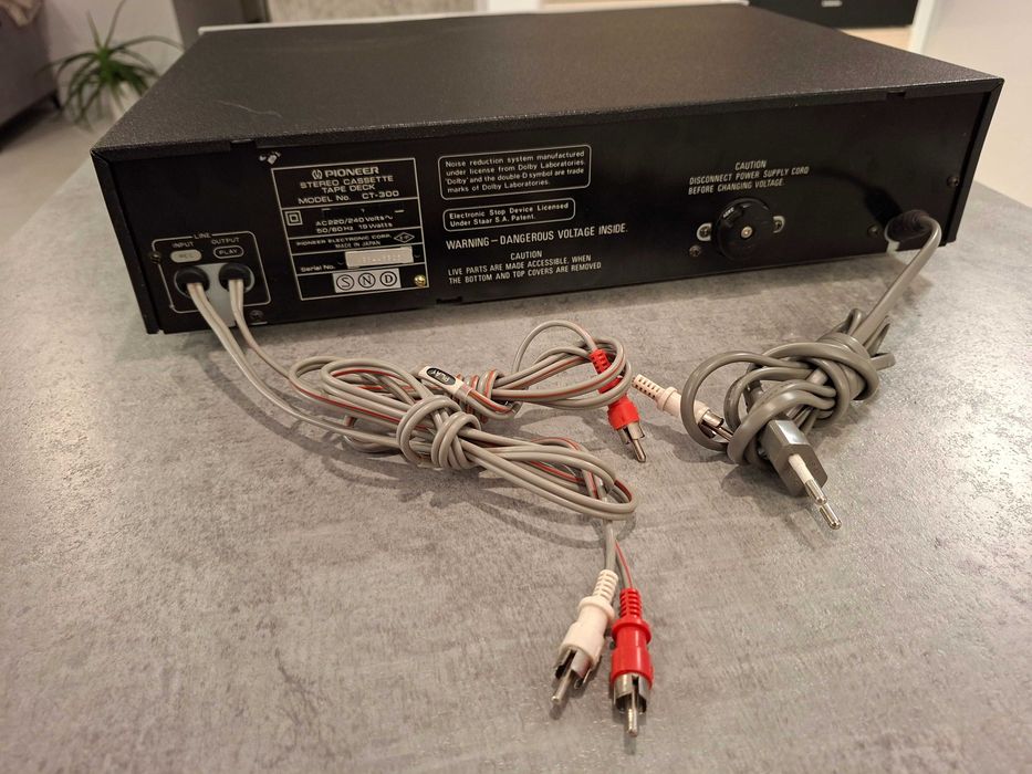 Pioneer deck CT 300 Blue Line