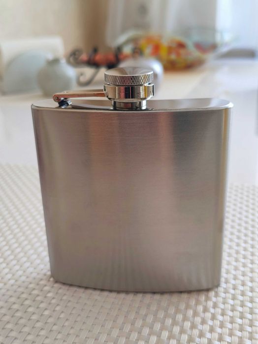 Дорожная подарочная фляжка фляга 6oz, 180мл