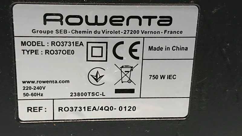 Odkurzacz Rowenta 750 W -bez workowy