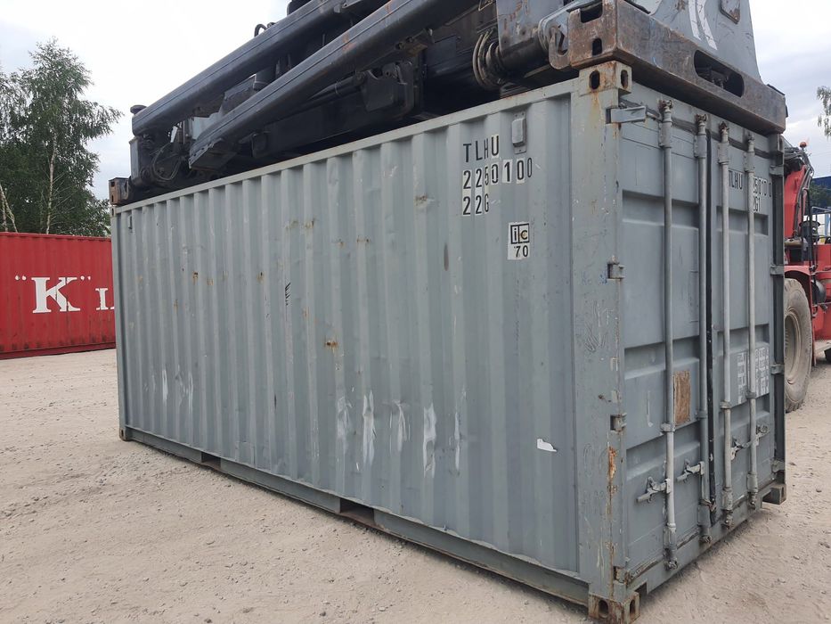 Kontener morski magazynowy 20DV 6 metrowy + transport HDS!