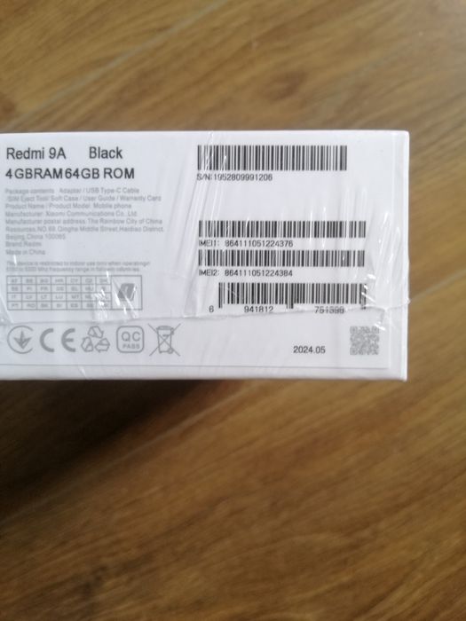 Смартфон Xiaomi Redmi 9A 4/64 гб
