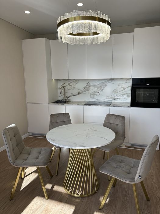 1к квартира с дизайнерским ремонтом | м. Демеевская | Ocean Plaza | Новострой