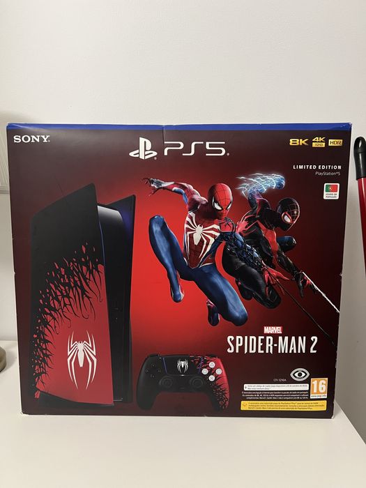 Playstation 5 edicao limitada (spider man) com garantia