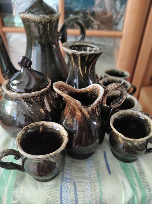 Кофейный сервиз, керамика