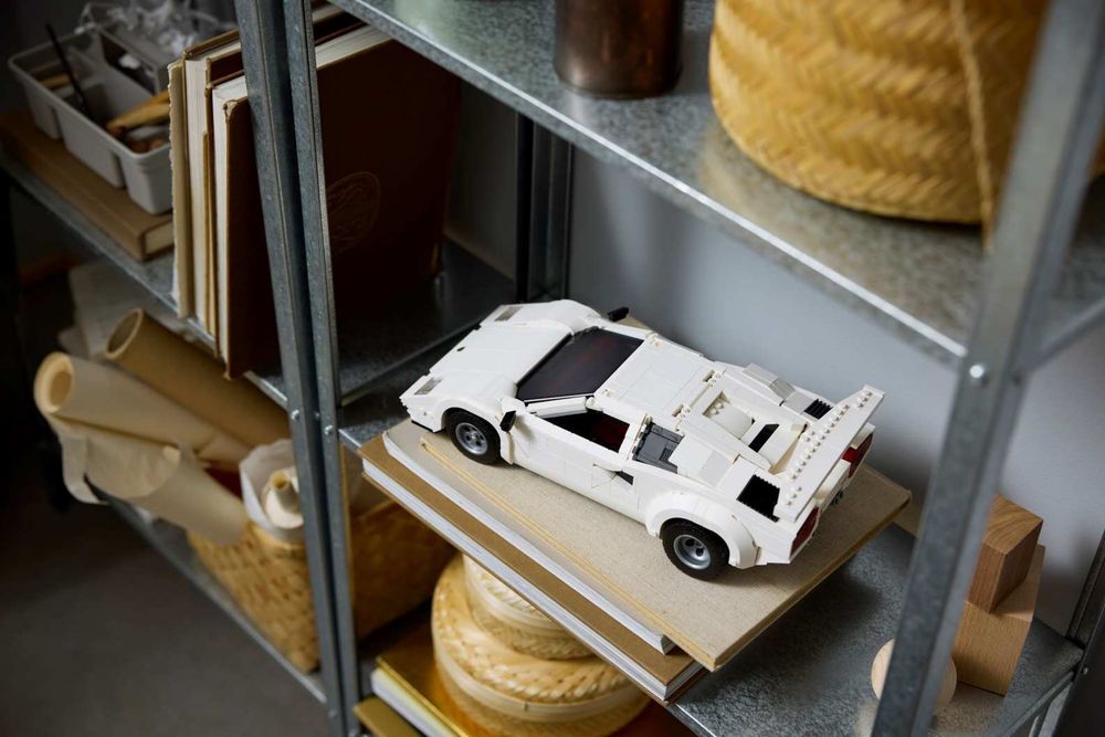 Klocki Icons Lamborghini Countach 5000 Quattrovalvole (10337)