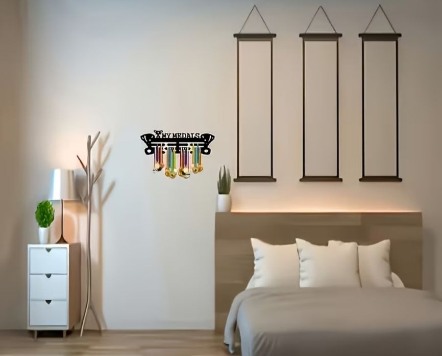 Металева медальниця, чудовий подарунок для спортсмена!