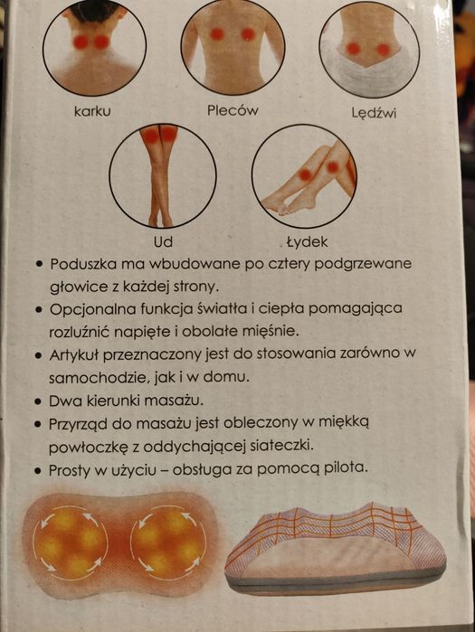 Poduszka masująca