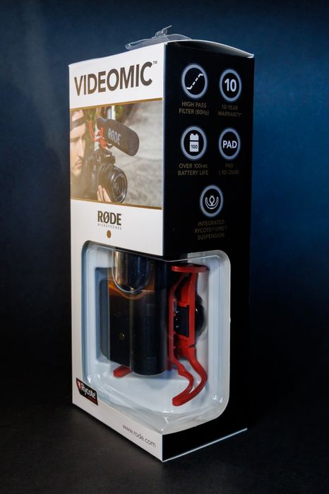 Mikrofon RØDE VIDEOMIC Rycote - nowy