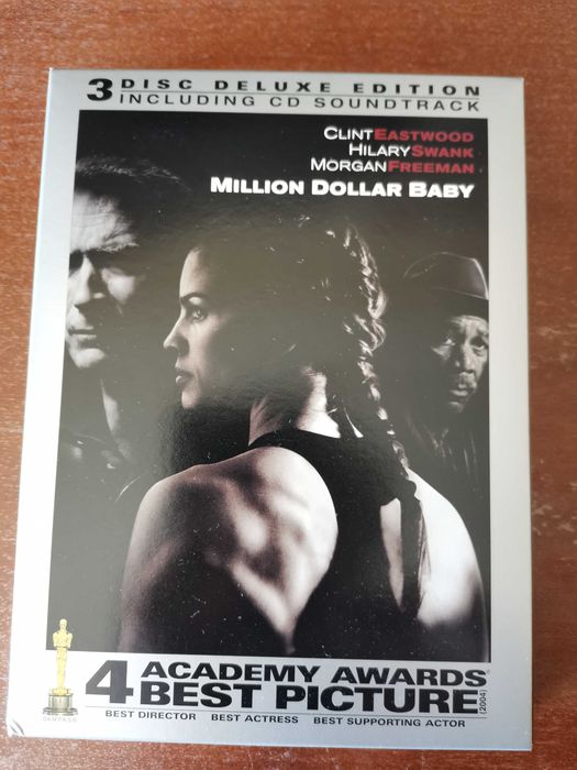 Million Dollar Baby filme DVD edição Deluxe com banda sonora