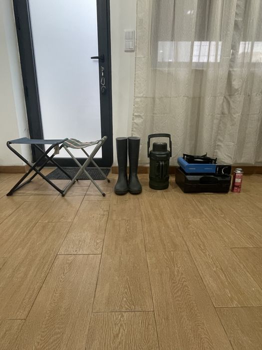 Kit para camping muito bom