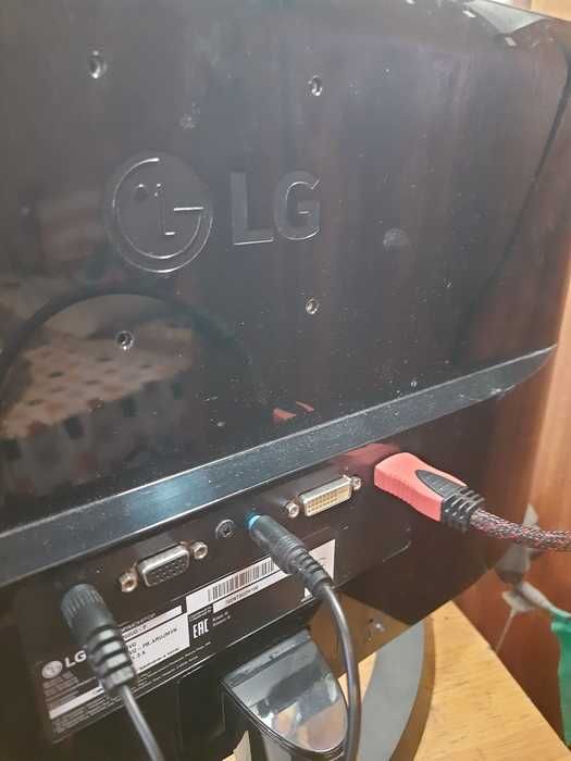 Монитор LG 22mp68vq-p/IPS/безрамочный/игровой/офиса/бизнеса