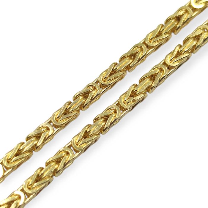 Złoty łańcuszek pr.585 14K splot Królewski - Plus Lombard Nowa Sól