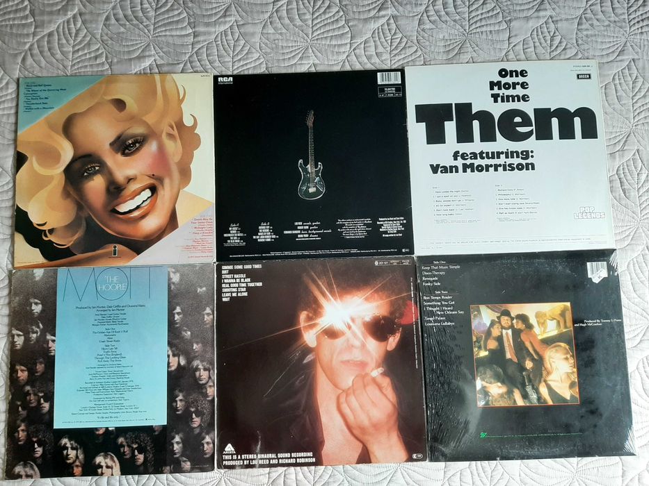 Mott The Hoople – Lou Reed - Them - Dr. John – Vinil LP