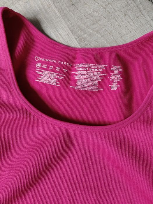 Różowa pink bluzka Cropp top Primark M