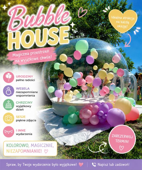 Wynajem Bubble House Podhale i okolice