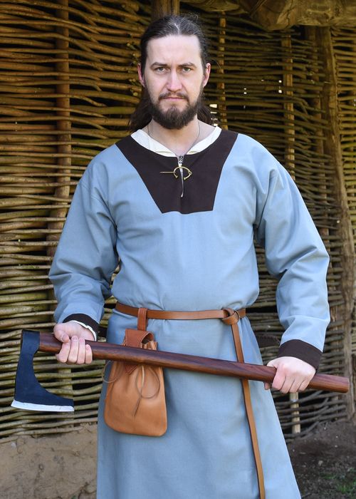 Tunika Vallentin, Niebiesko-Szara/Brązowa, Rozmiar Xxl  Bm