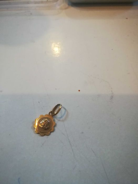 ZŁOTA ZAWIESZKA "Maria" 0,5g/585 + nie złom +