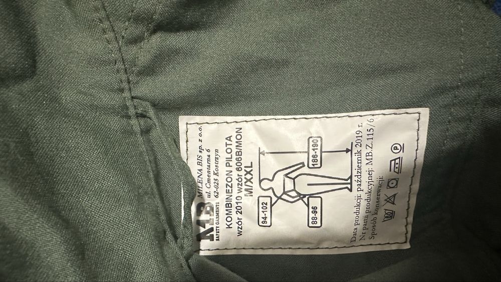 Kombinezon pilota wz 606B/mon. Roz. M/XXL