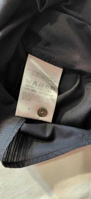 Czarna Koszula Hugo Boss Rozm. 39 100% Bawełna