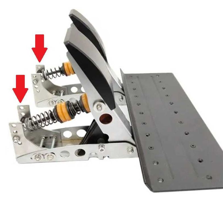 Fanatec CSL DD, uchwyty do tłumików