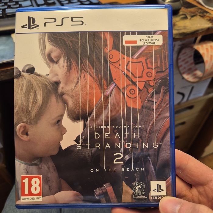 Gra death stranding 2 on the beach ps5