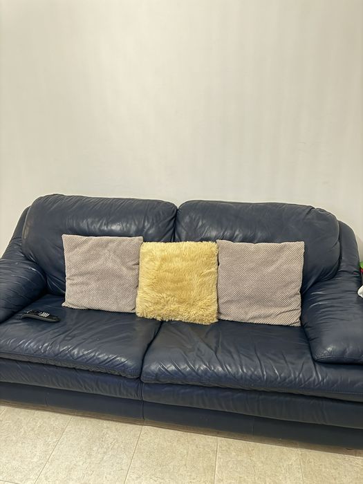 Leather Sofa for 3 Persons