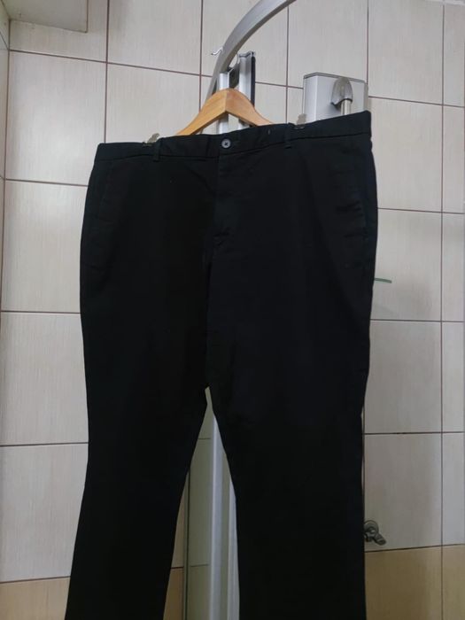 Spodnie jeansowe TU XL jeansy ciemne Menswear London czarne ciemne sza