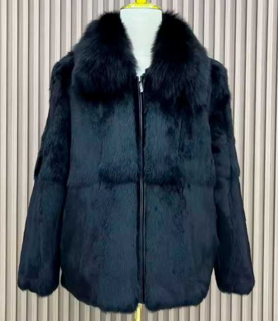 Надзвичайно тепла і стильна зимова куртка жиноча хутряна