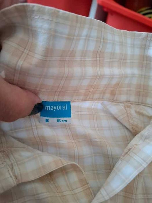Camisa de manga curta Mayoral 6 anos