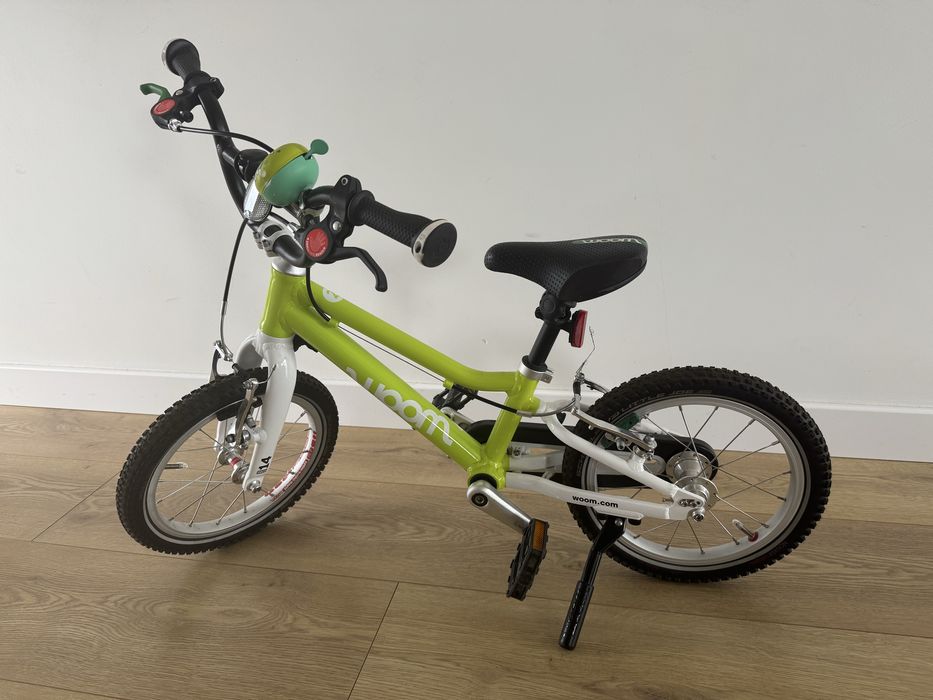 Woom 2 limitowany kolor Lizard Lime super stan