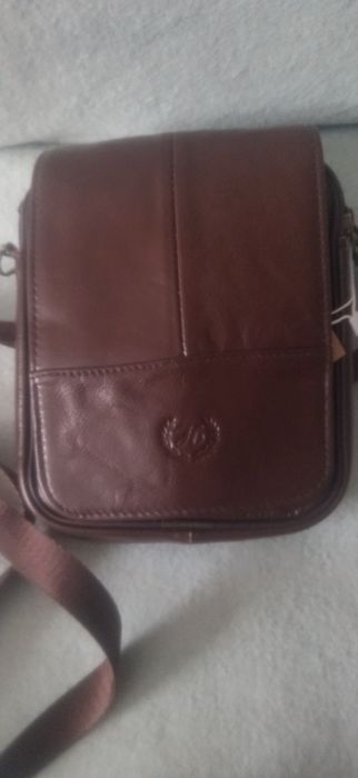 Сумка чоловіча шкірна