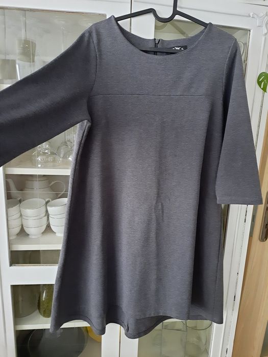 Szara sukienka MOON rozm.XL
