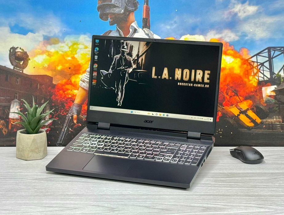 Свіжий Ігровий Acer Nitro AN515-58 / Core i5-12450H / ДДР4 24Гб / RTX