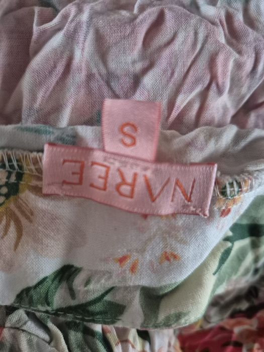 Naree sukienka Tropea Peonies kwiaty maxi S