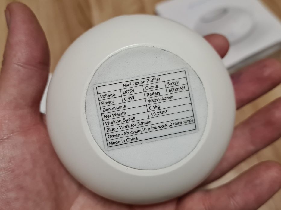 Мини Озонатор Озон Генератор Mini Ozone Purifier CM-03 Новый