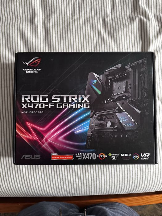 asus rog strix x470-f gaming  + ryzen 7 3700x